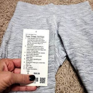 Lululemon train times 7/8 pant